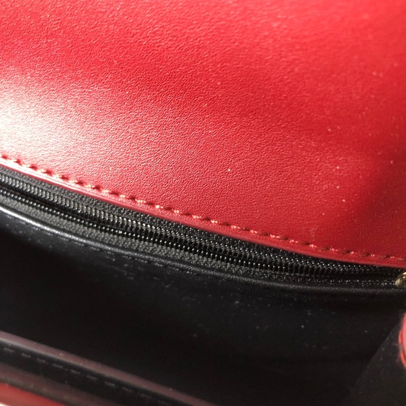 Women vegan leather structured bag NWOT - Picture 4 of 6